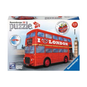 3D Пазл Лондонский автобус, 216 деталей